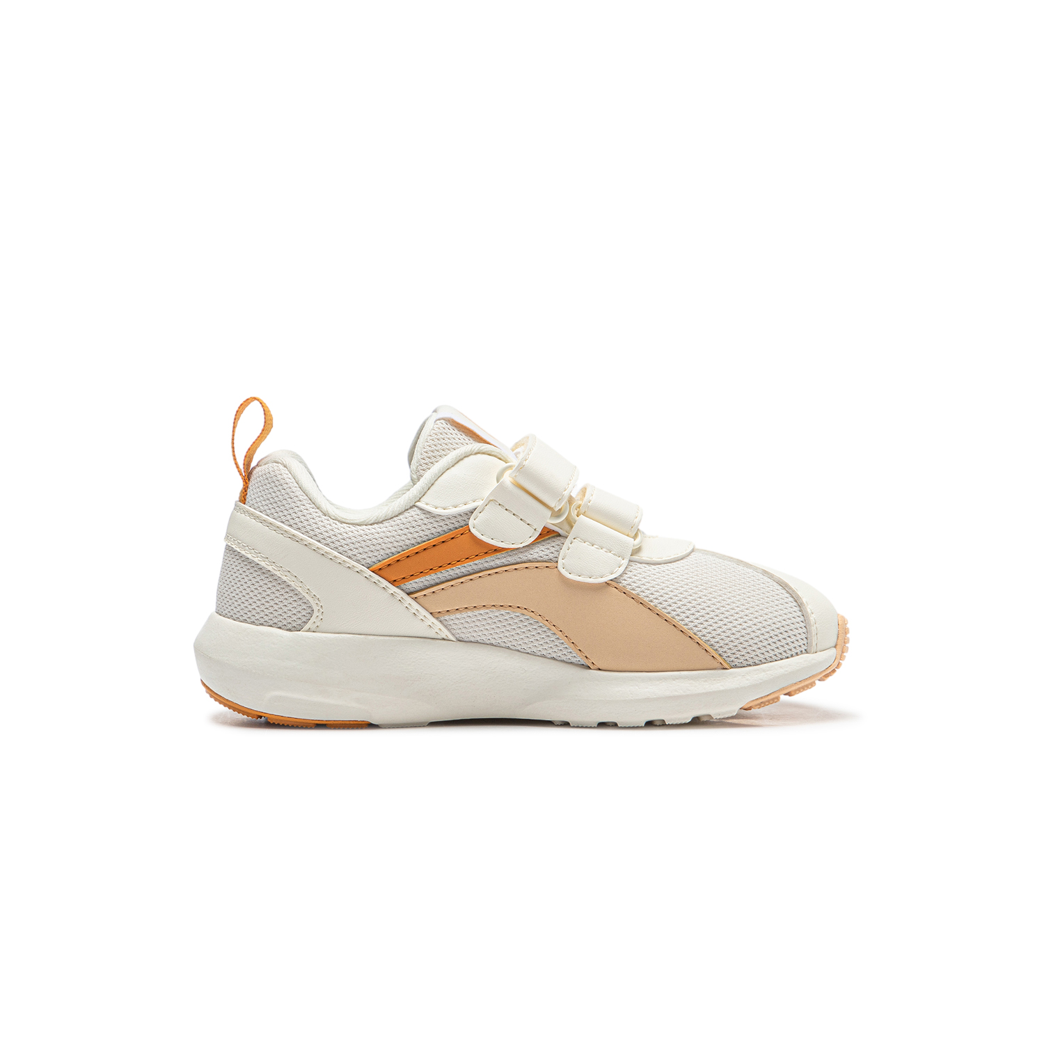 Кроссовки Sports Life Collection Little Cortez Low Top Kids Lifestyle Shoes Ecru Orange Kids' LINING YOUNG, экрю/оранжевый — фото 2