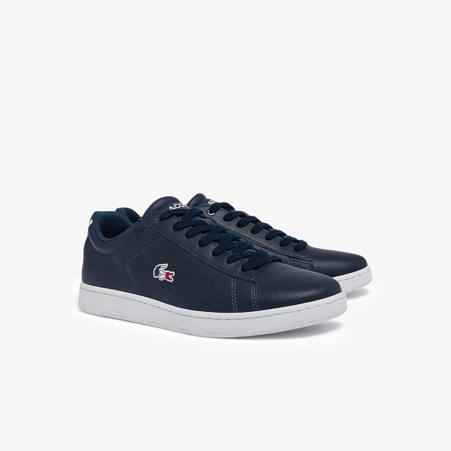 Мужские кроссовки Lacoste Carnaby Evo Tri22 1 SMA, белый/красный — фото 3