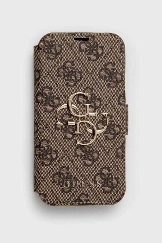 

Чехол для iPhone 13 мини Guess, коричневый