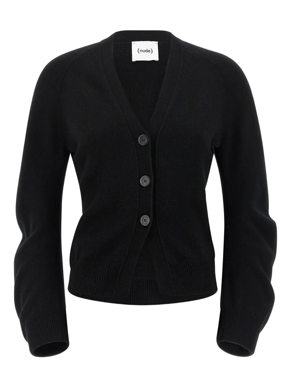 

Кардиган на пуговицах с длинными рукавами Nude, черный