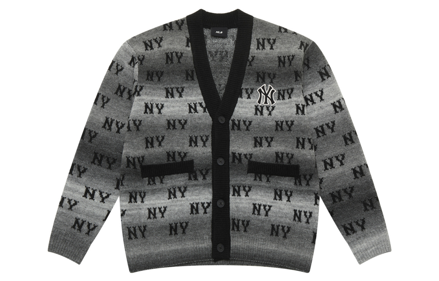 

MLB Нью-Йорк Янкиз FW25 джемпер Unisex темный древесно-угольный серый