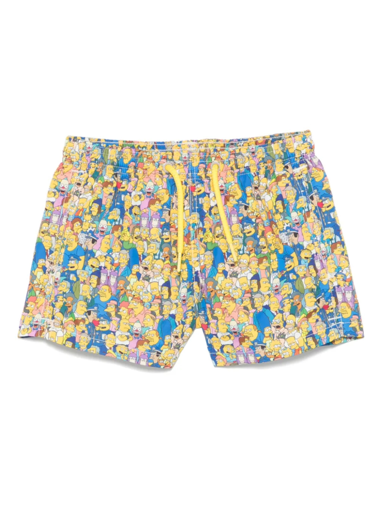 

MC2 Saint Barth Kids шорты для плавания с графическим принтом, синий