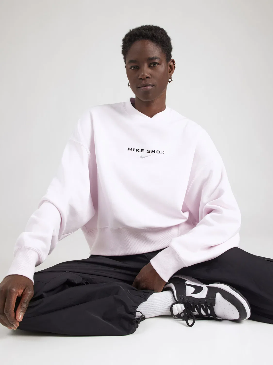 Толстовка 'SHOX PNX FLC' Nike Sportswear, Pastel Pink — фото 3