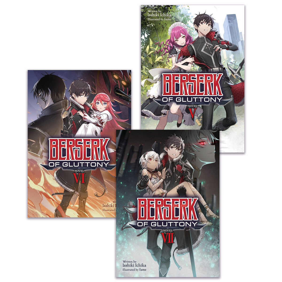 

Новелла Berserk of Gluttony Novel (5-7) Bundle