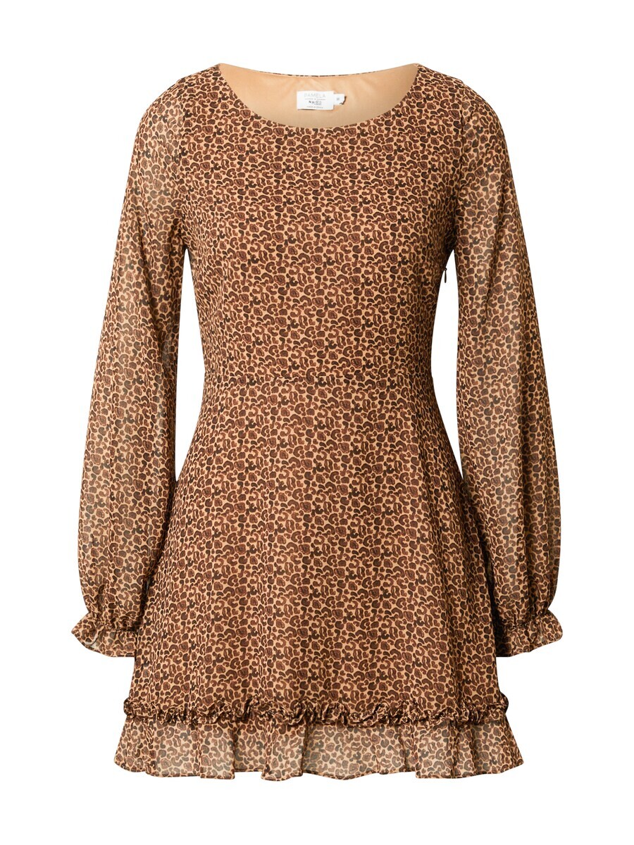 

Мини платье NA-KD Dress Pamela x NA-KD, бежевый
