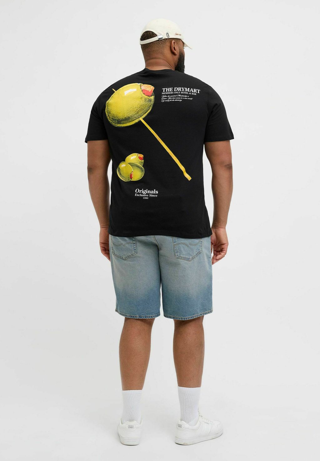 

Футболка с принтом Jack & Jones, черный