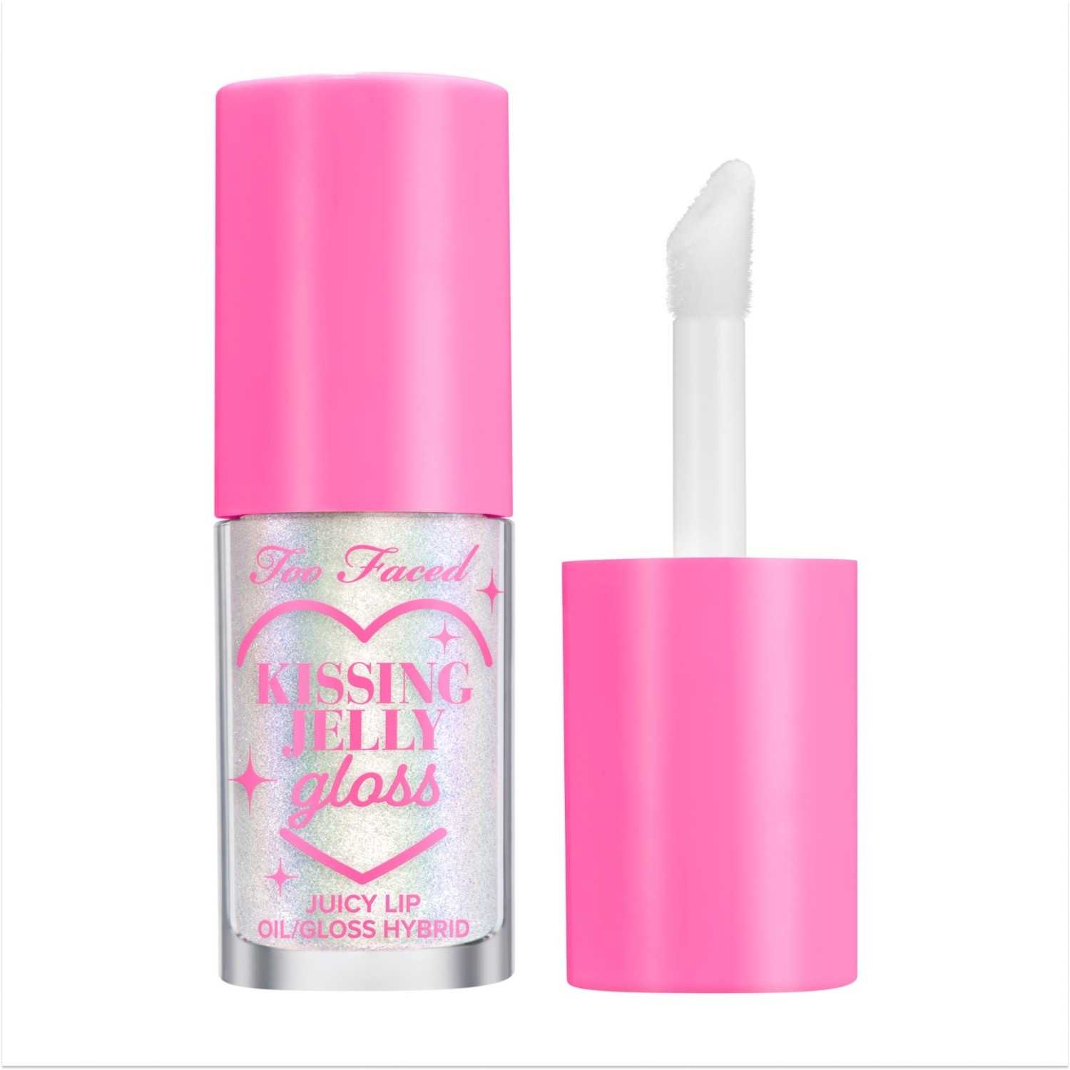 

Блеск для губ kissing jelly Too Faced, strawberry frosting, объем 4.5 мл
