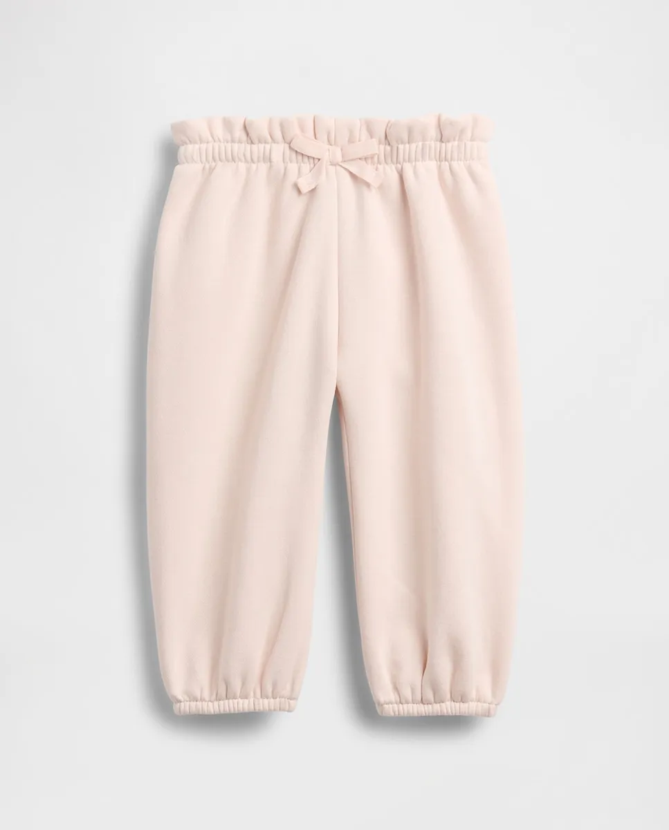 

Вязаные детские джоггеры в винтажном стиле Gap, розовый