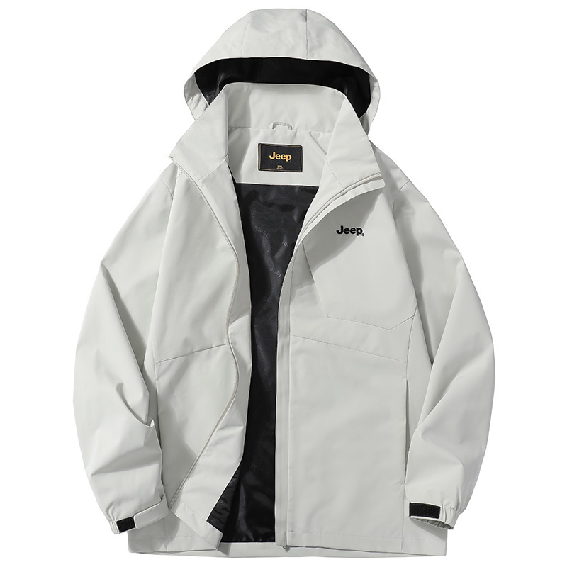 

Куртка Unisex Hooded Moderate Soft Shell Jeep, misty lotus белый[lightweight water-repellent]