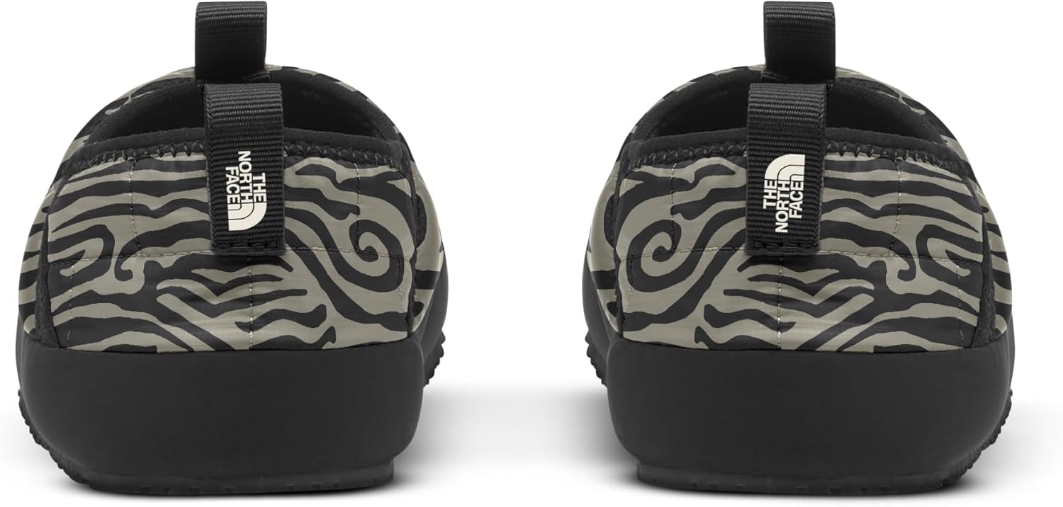 Детские утепленные кроссовки North Face Thermoball Insulated Traction Mule II The North Face, черный/серый — фото 3