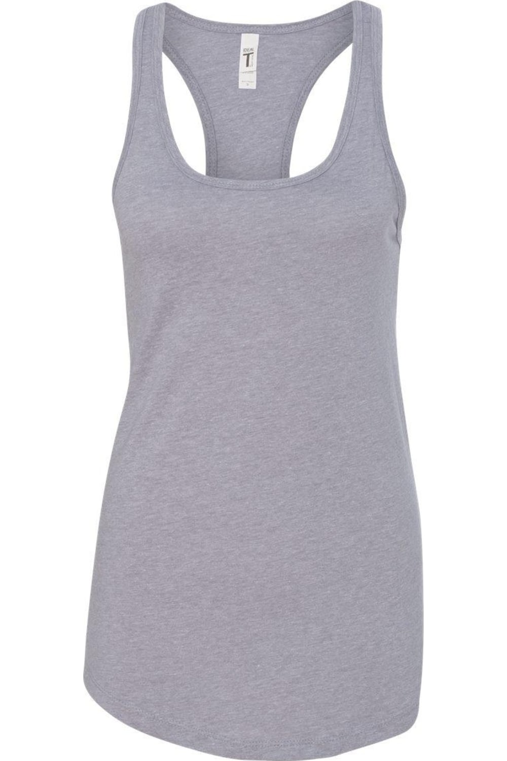 

Женская майка-борцовка Next Level Ideal, цвет heather grey