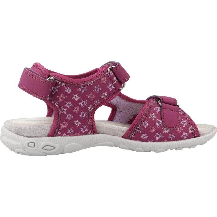 Сандалии Geox Модель J Сандалии Whinberry G цвет бордовый — фото 4
