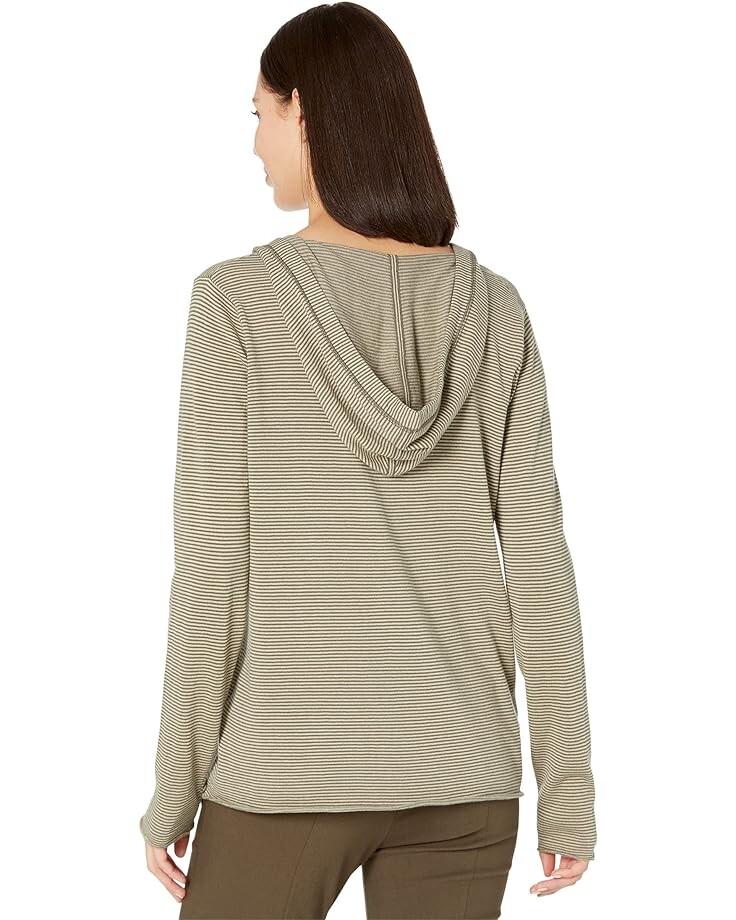 

Худи Elliott Lauren Linear Thinking Striped Hoodie, оливковый