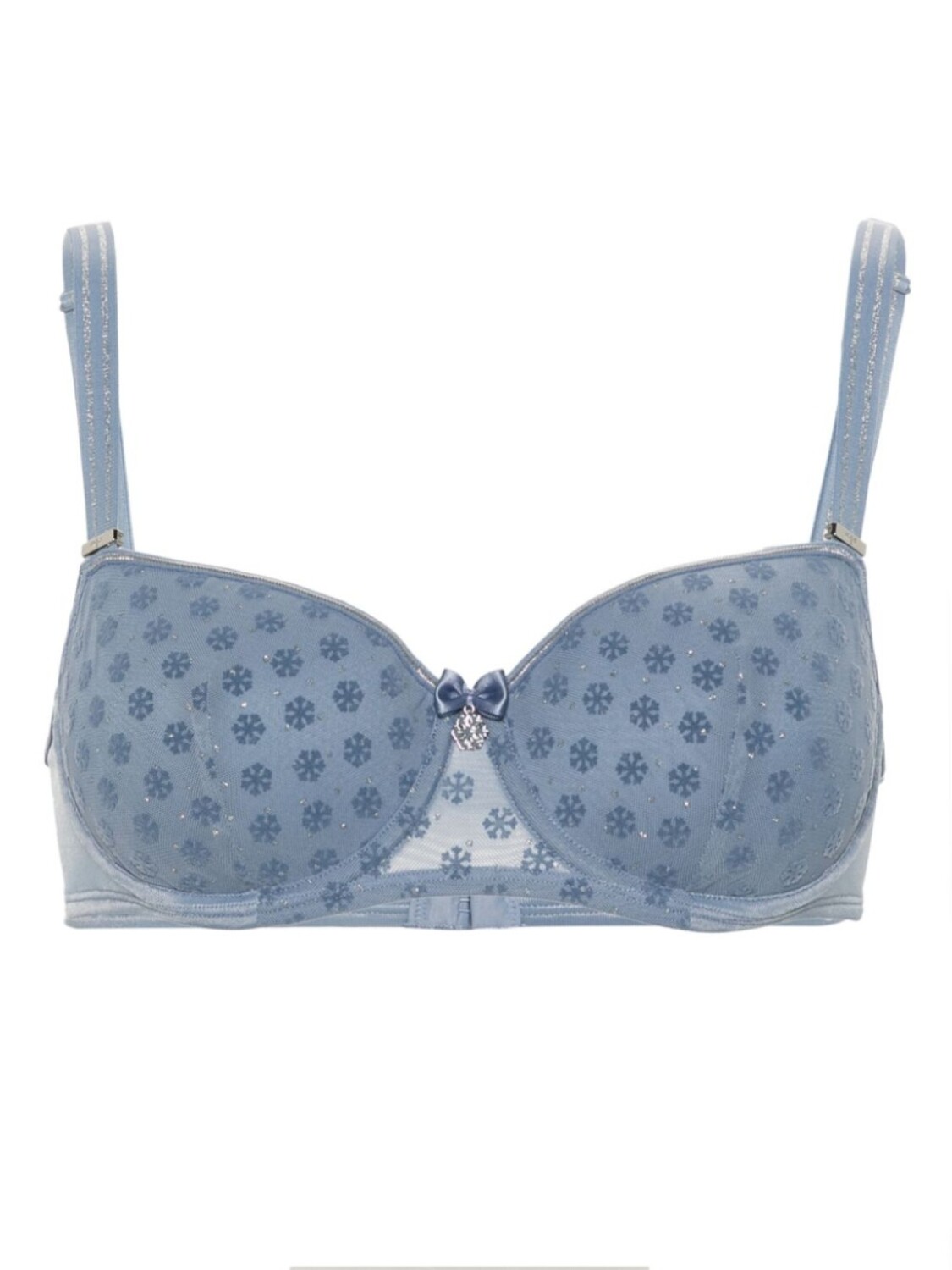 

Marlies Dekkers бюстгальтер Snowflake с кристаллами, синий