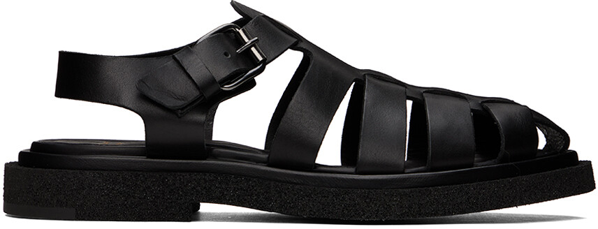 

Черные босоножки в тон 018 Officine Creative