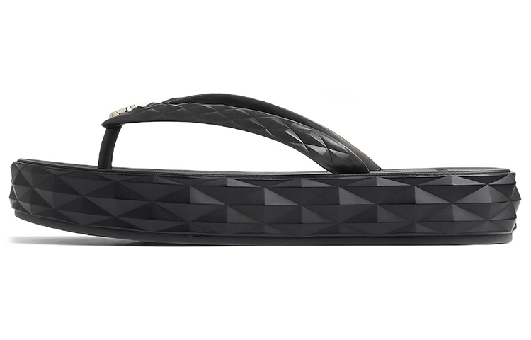 Jimmy Choo Шлепанцы Diamond X Black женские