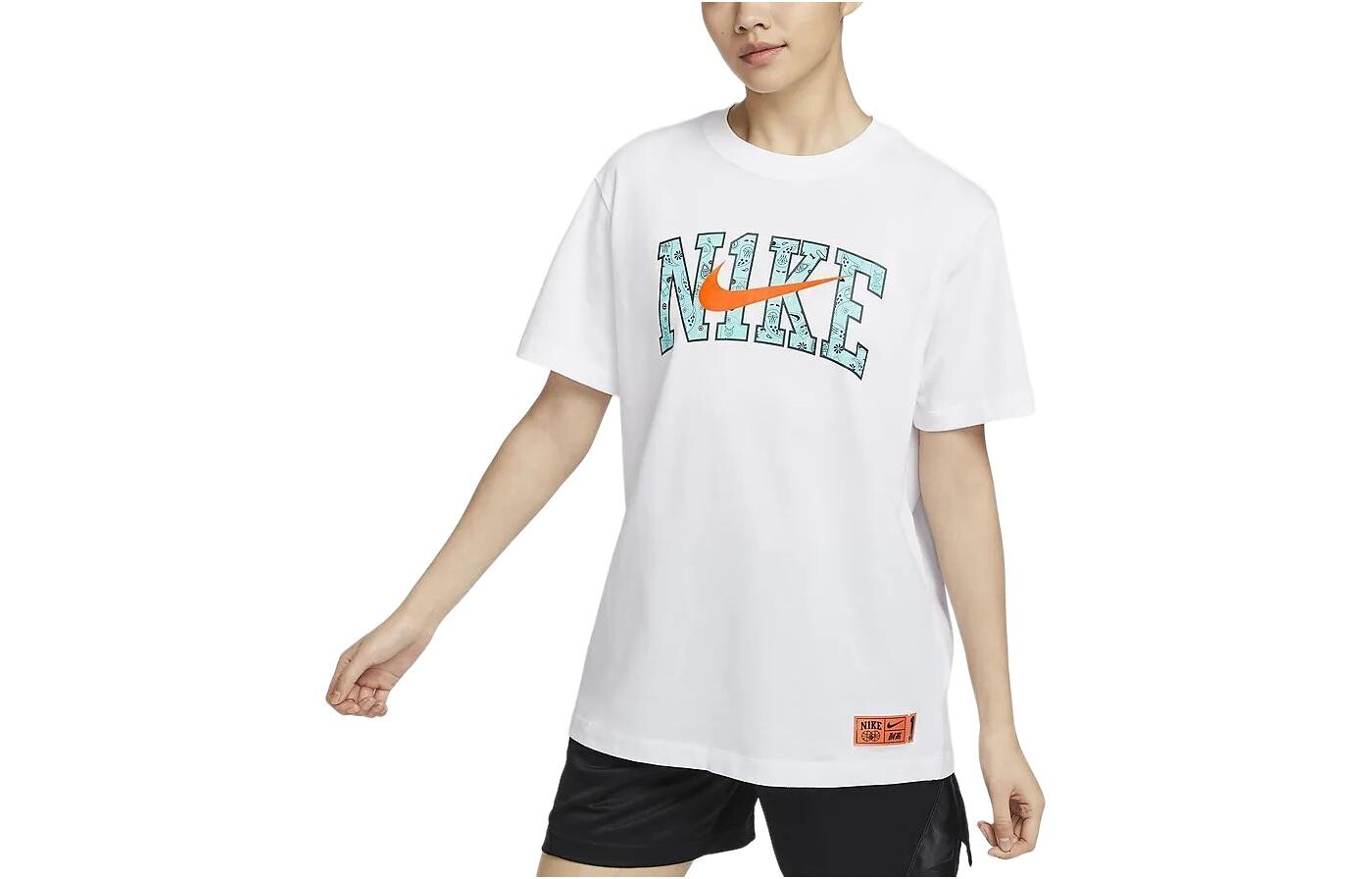 

Футболка SS23 Resistant High Basketball Series женская белая Nike