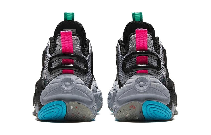 Баскетбольные кроссовки Alien 3.0 Kids GS Low-top Dark Grey Anta Kids, черный/серый — фото 4