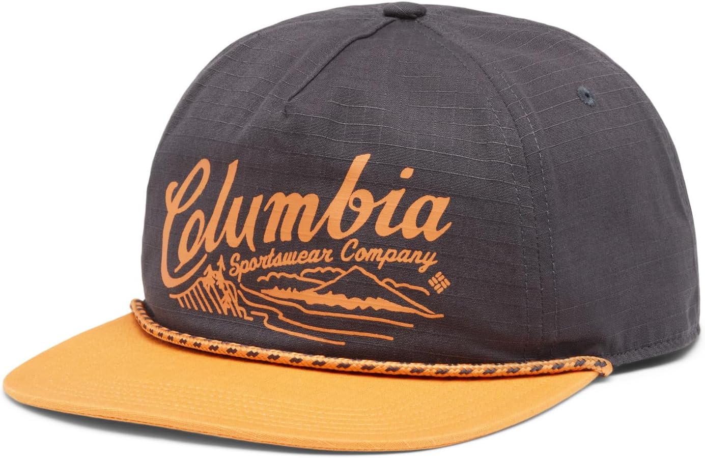 

Columbia Unisex-Adult Ratchet Strap Snap Back, Shark/Sunstone/Columbia Mountains