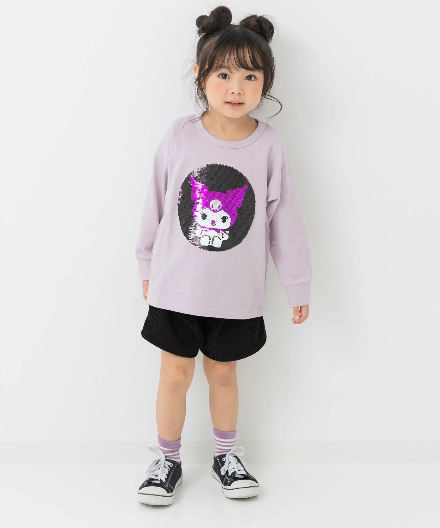 Футболка с длинными рукавами Sanrio Sanrio, Kuromi — фото 2