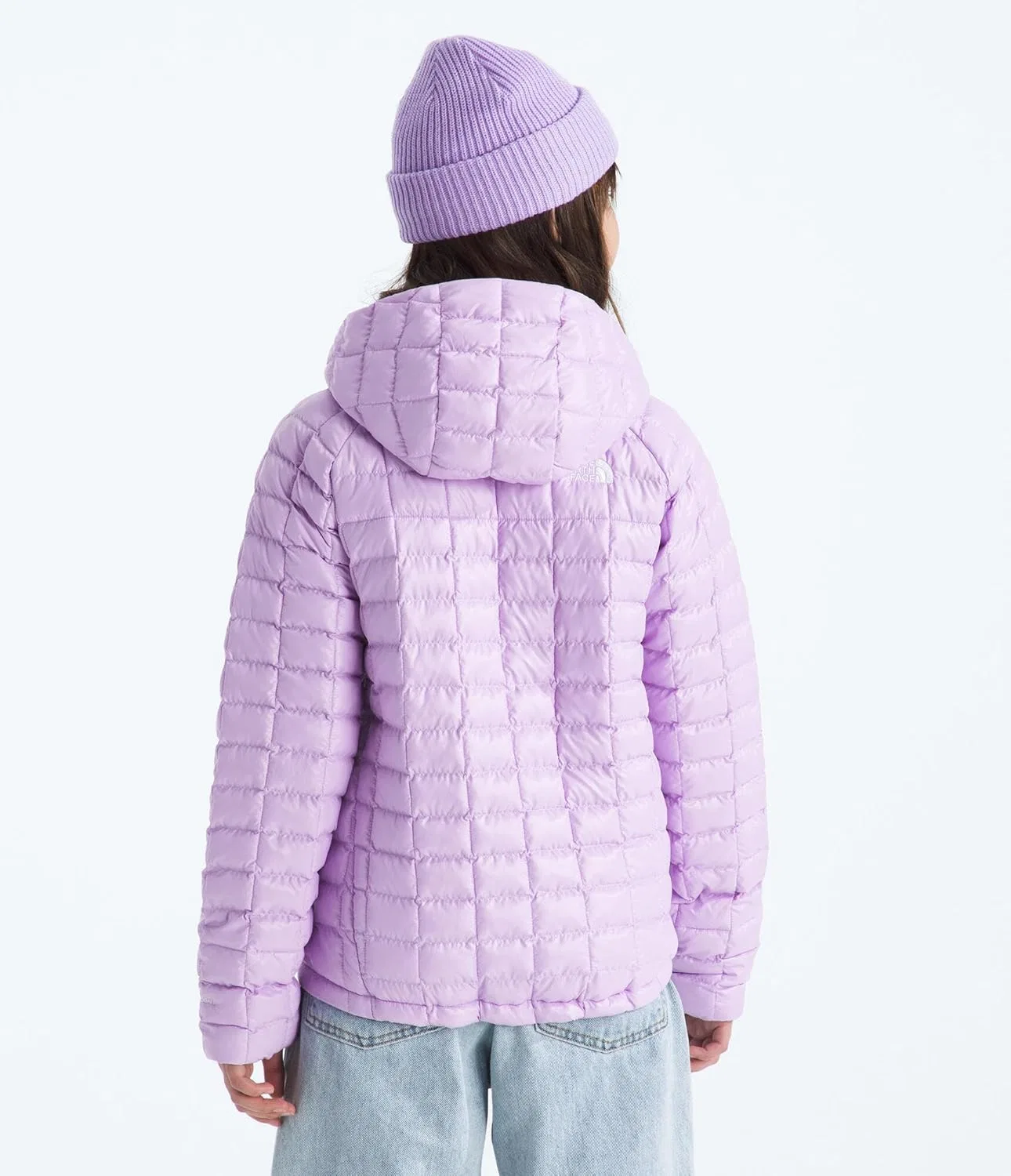 Куртка с капюшоном The North Face унисекс для детей Thermoball, Lite Lilac — фото 4