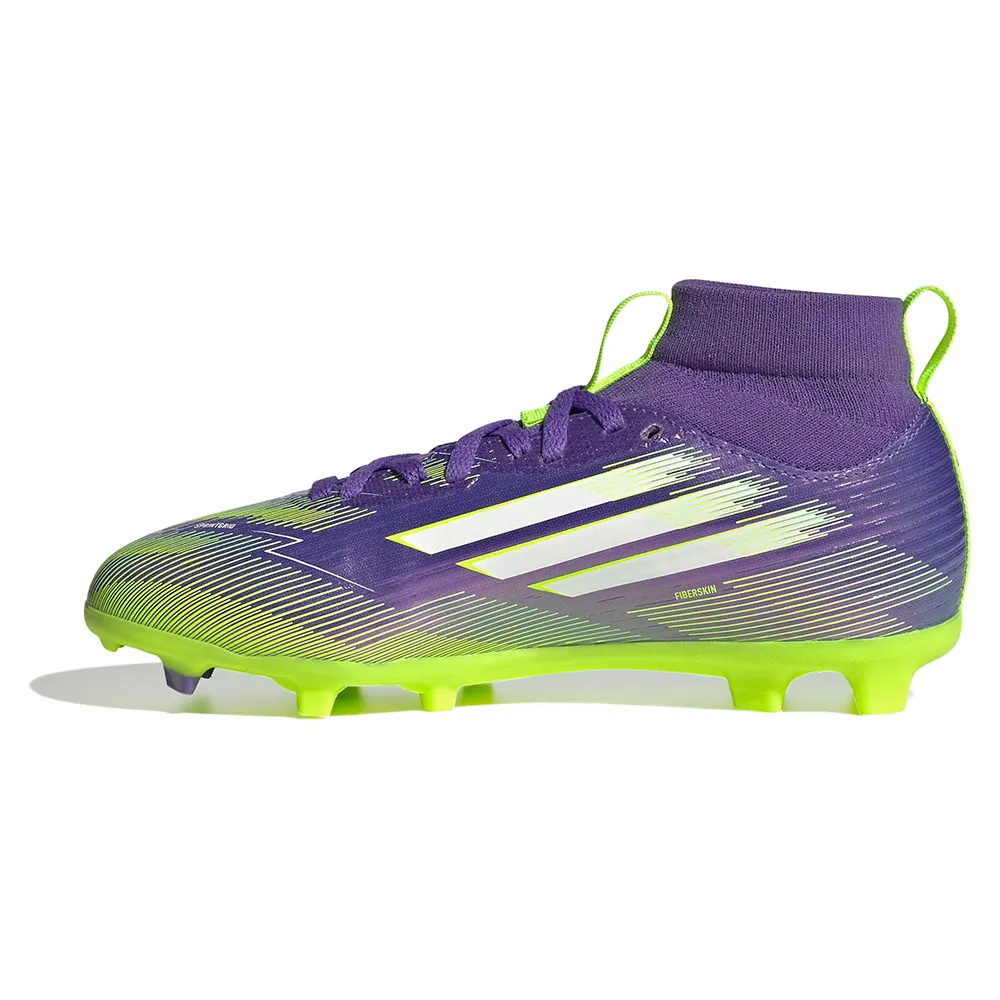 Футбольные бутсы adidas F50 League Mid FG/MG, фиолетовый — фото 3