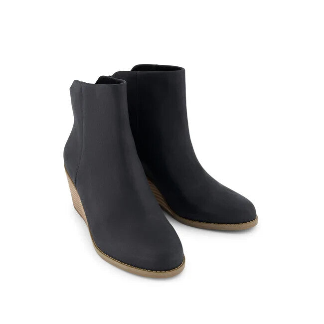 Ботинки Toms Casey 10021311 Женские 7.5 Черные Кожаные Молния Ботильоны KHD2305 — фото 2