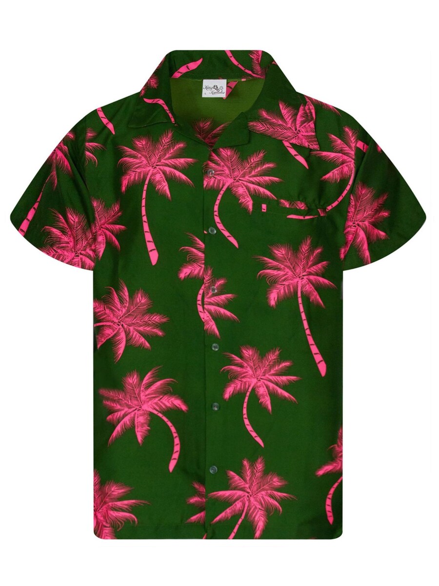 

Рубашка King Kameha Palmshadow, зеленый