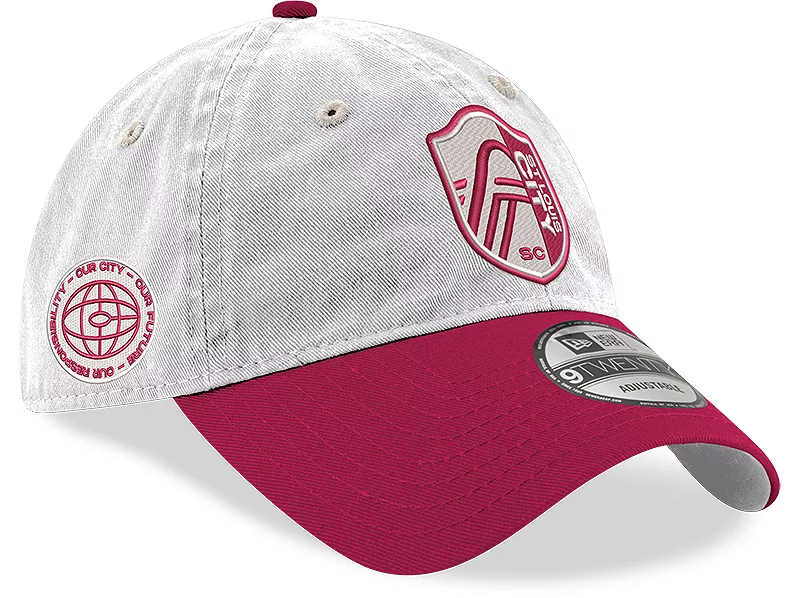 

New Era Adult St. Louis City SC 9Twenty 2024 Джерси Регулируемая шапка на крючках