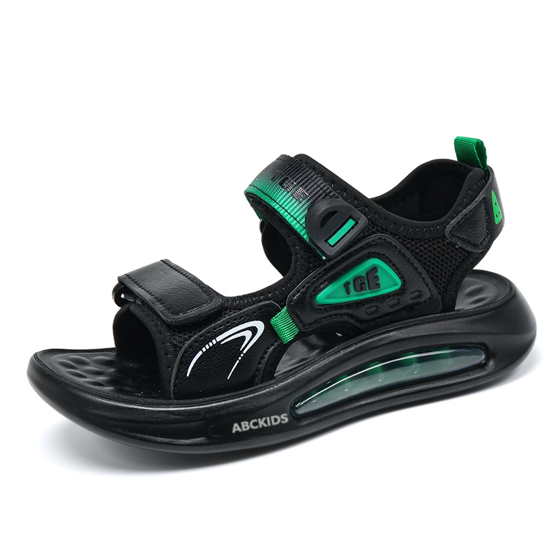 

Сандалии детские, легкие, дышащие, водонепроницаемые, износостойкие, с амортизаторами ABC KIDS, зеленый