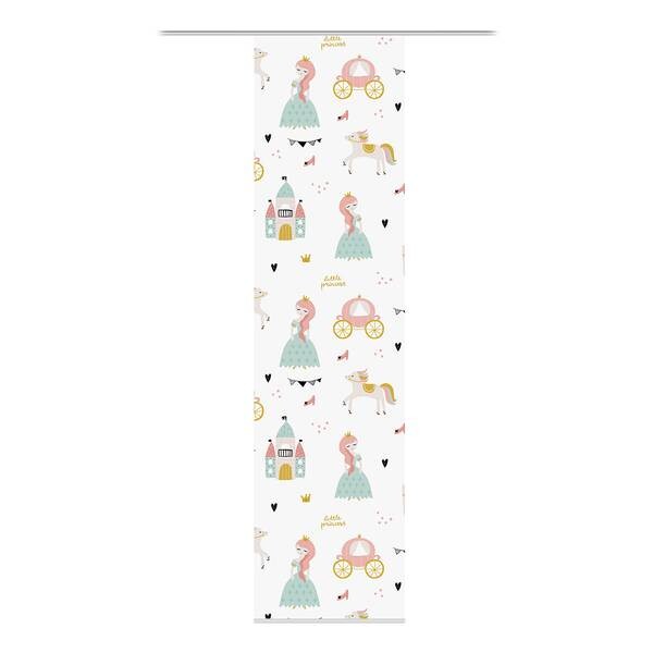 

Раздвижная штора Home Wohnideen Princess, 245 см, роза