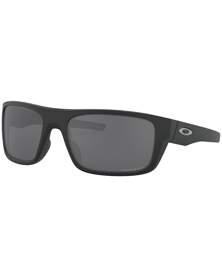 

Мужские солнцезащитные очки Oakley OO9367 Drop Point 61 мм, поляризованные прямоугольные, черный