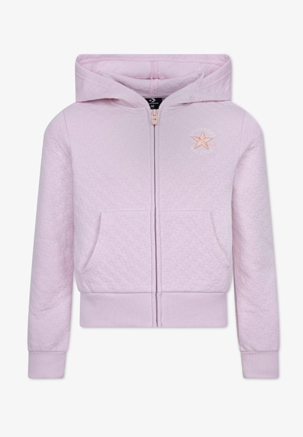 

Толстовка на молнии STAR POINTELLE FULL ZIP HOODIE Converse, розовый