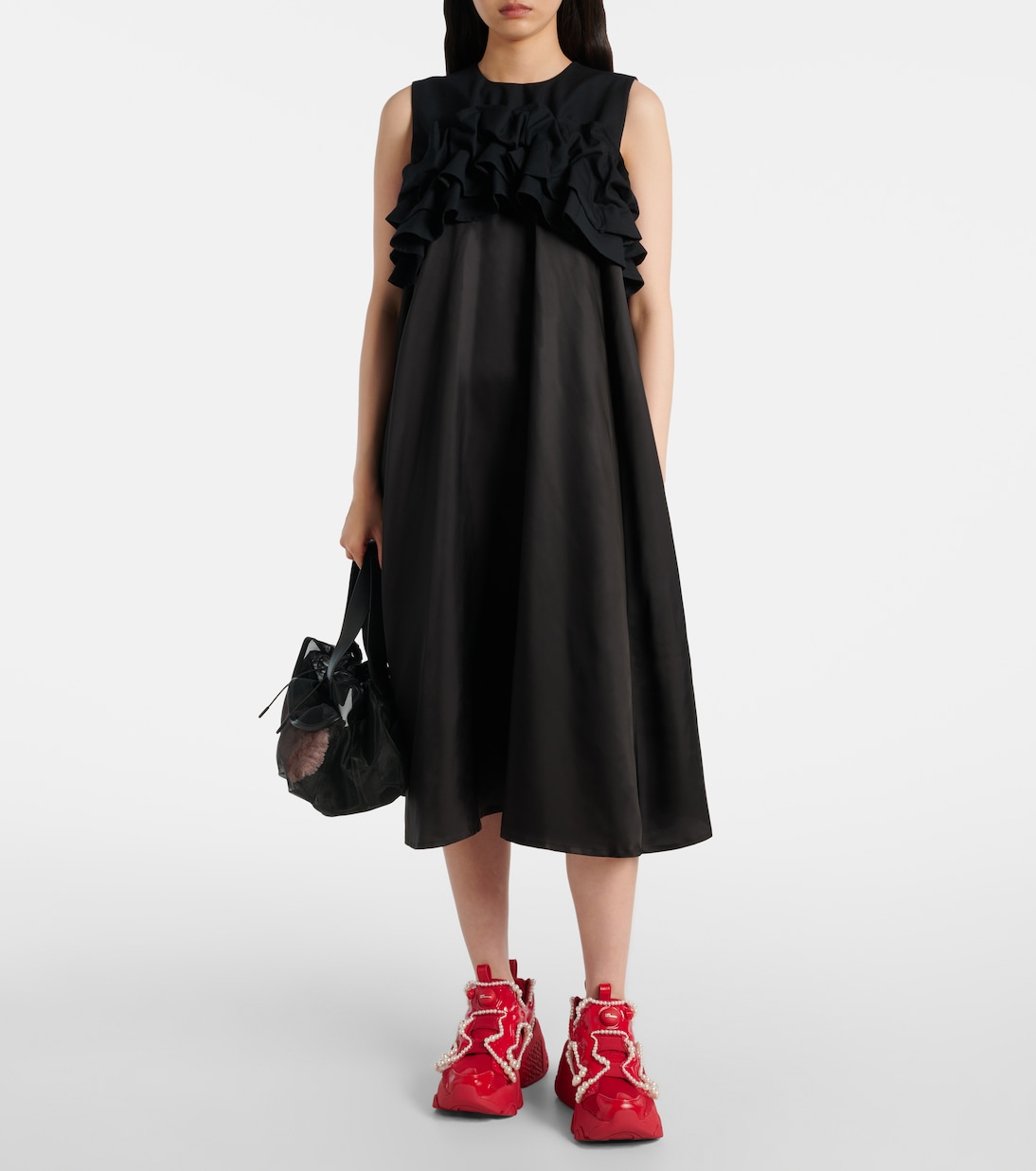 x Reebok платформенные кроссовки с декором Noir Kei Ninomiya, Col. 2 Red — фото 3