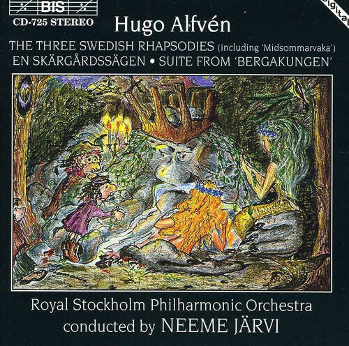 

CD диск Alfven / Jarvi / Rspo: 3 Swedish Rhapsodies