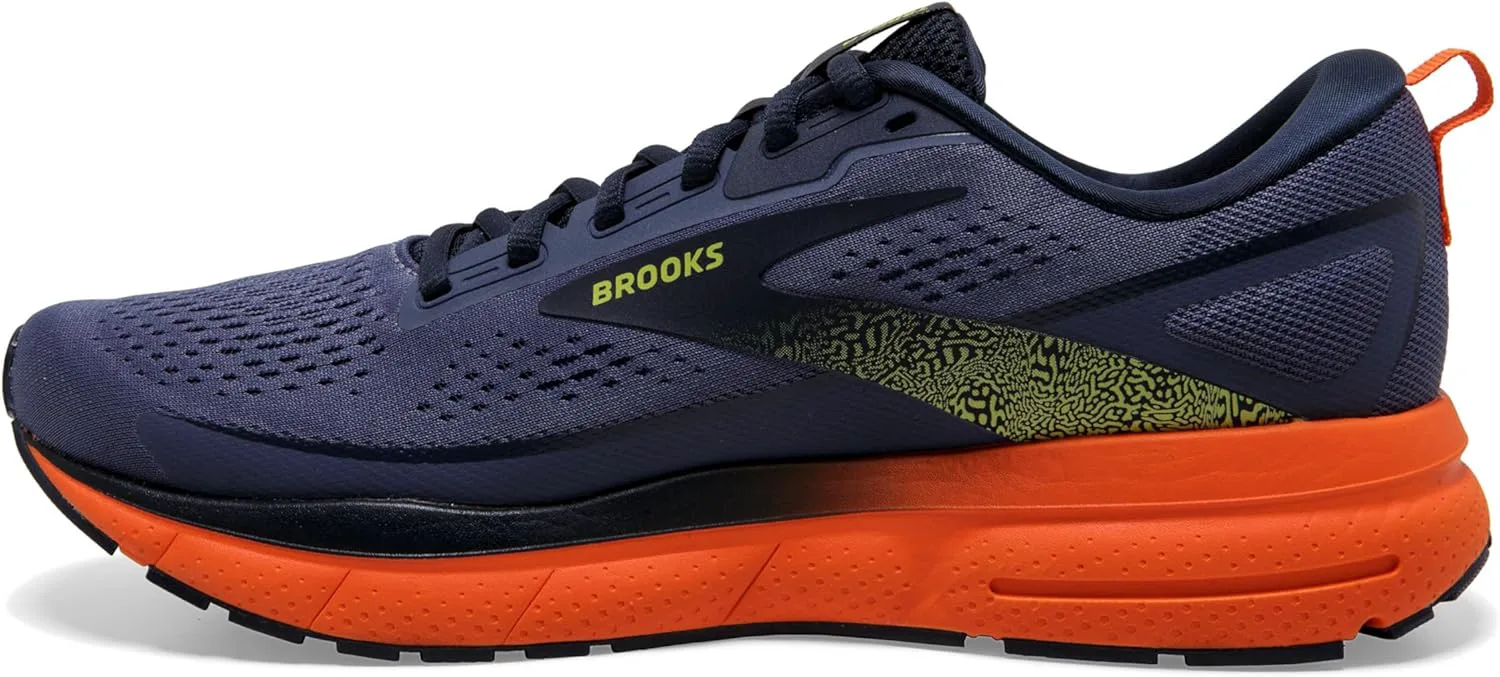Мужские нейтральные беговые кроссовки Brooks Trace 3, оранжевый — фото 4