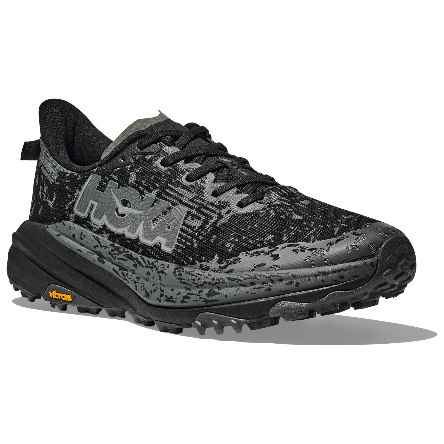 

Кроссовки для бега по пересеченной местности Hoka Speedgoat 6 GTX, цвет Black/Outer Orbit