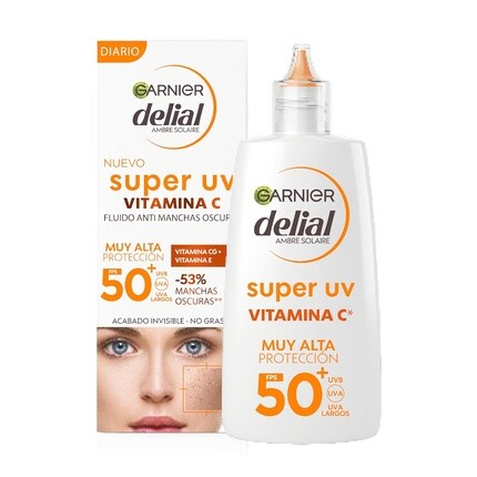 

DELIAL SUPER UV Витамин С против пятен SPF50+ 62,65 мл