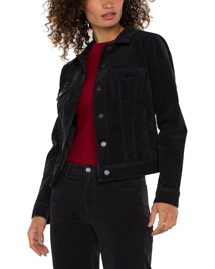 

Куртка Liverpool Los Angeles Classic Jacket Stretch Corduroy, цвет Onyx