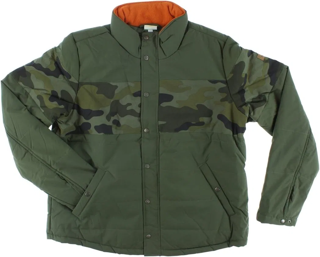 Куртка мужская Active, adidas, Dark Green/Camouflage/Orange