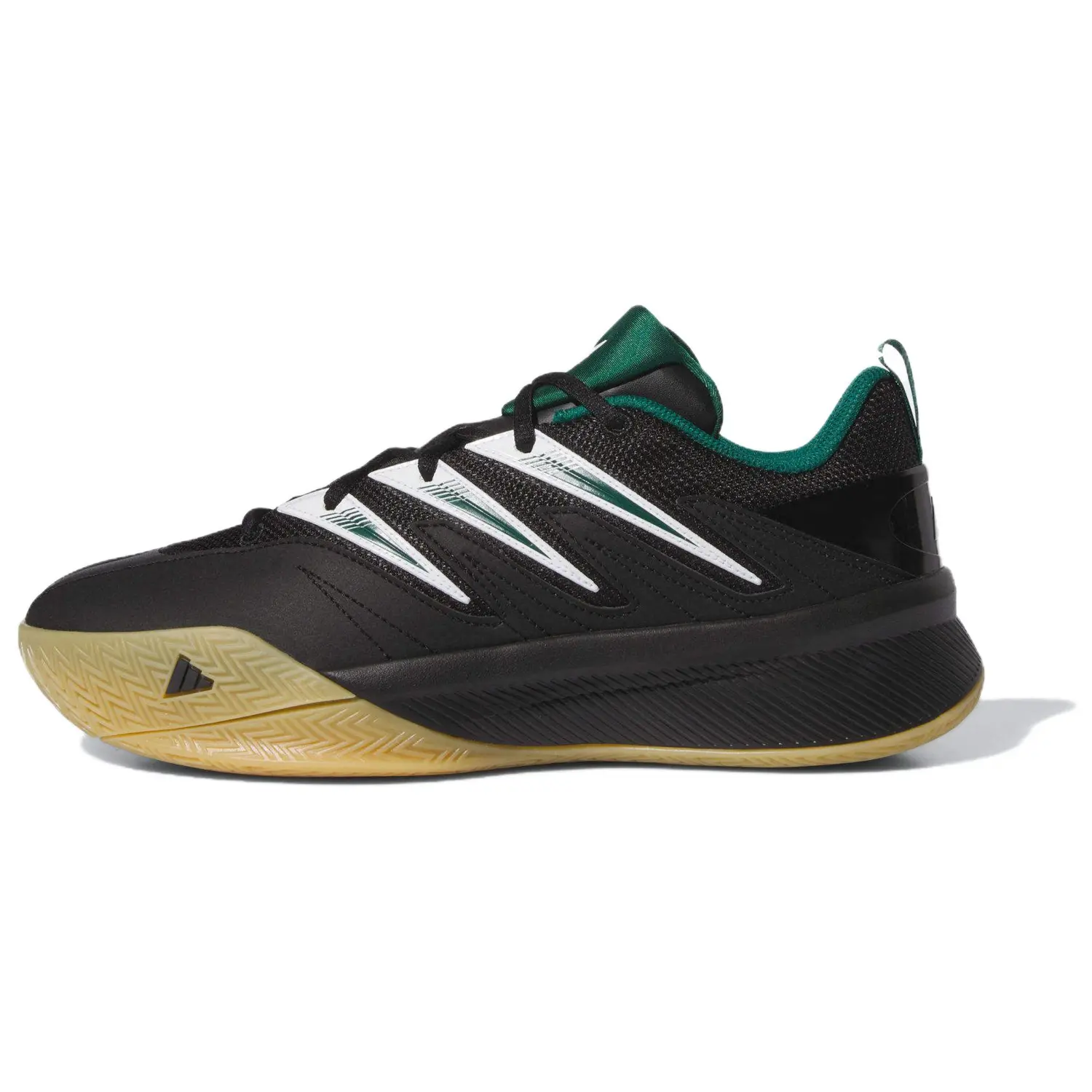 

Adidas Dame Certified 3 Low Collegiate Green Core Black Cloud White — Чёрно-зелёные, цвет Black Green