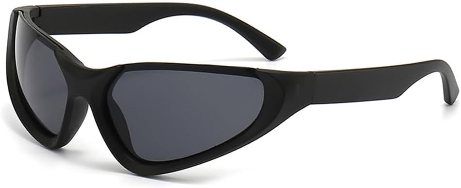 

Панк-солнцезащитные очки Y2K для женщин, для занятий спортом на открытом воздухе, винтажные очки для мужчин, для велоспорта и вождения, с защитой от УФ-излучения UV400 LANGSER, C1