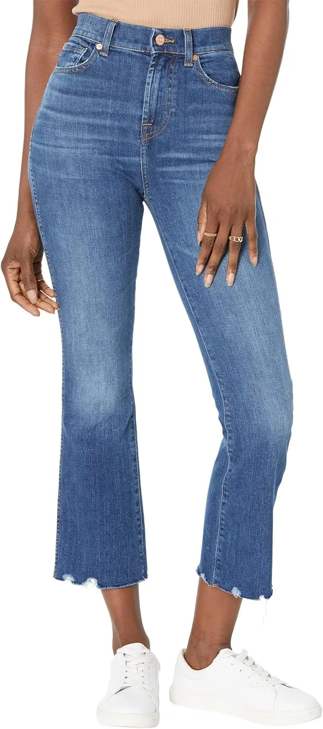 

7 for All Mankind Женские джинсы с высокой талией