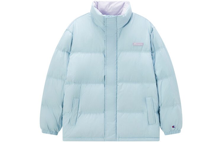 

Пуховик унисекс Champion, светло-голубой, Синий, Пуховик унисекс Champion, светло-голубой