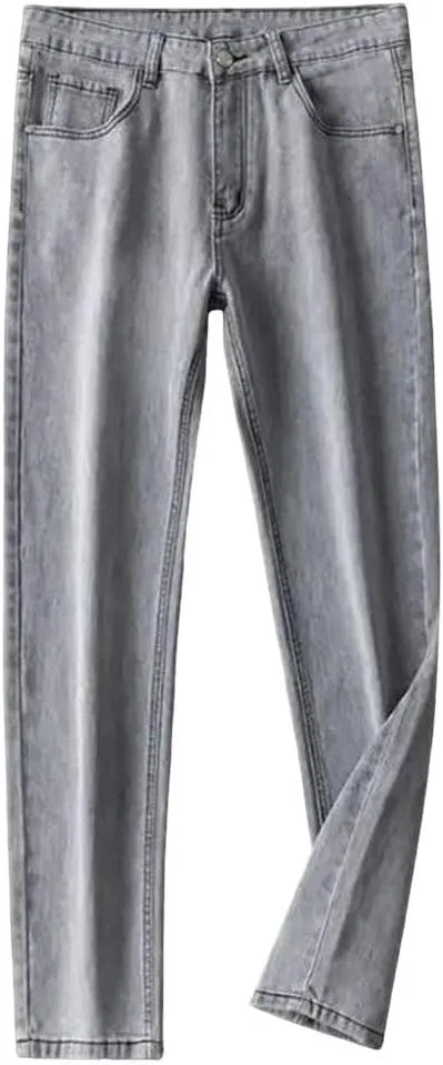 Джинсы прямые Vintage Slim, серый