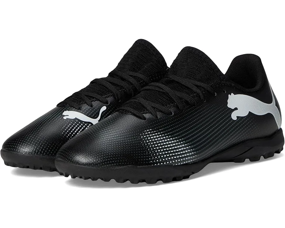 Кроссовки PUMA Kids Future 7 Play Turf Training (Little Kid/Big Kid), Puma Black/Puma White