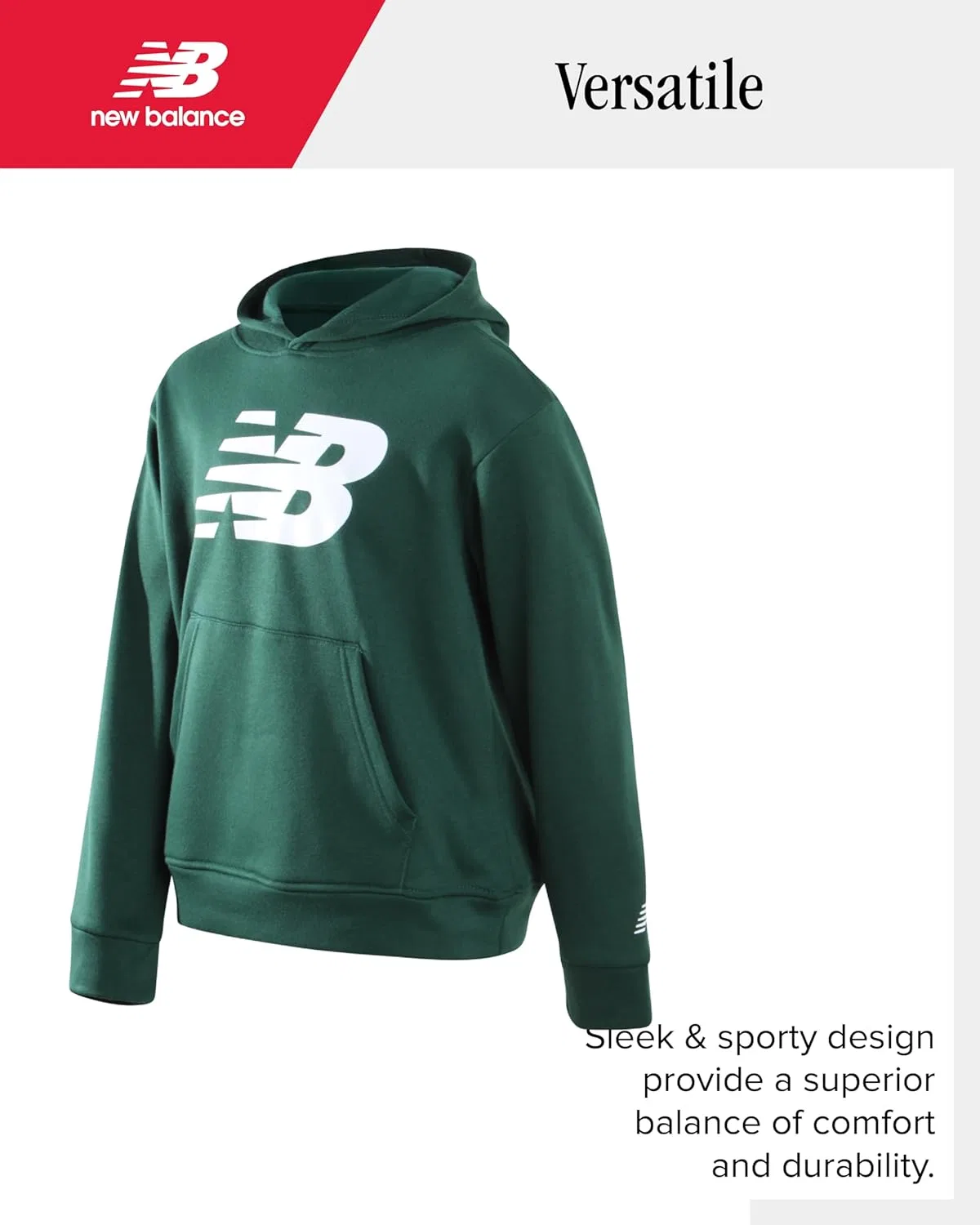Детский спортивный костюм из флиса New Balance, 2 предмета, Green Grey — фото 4