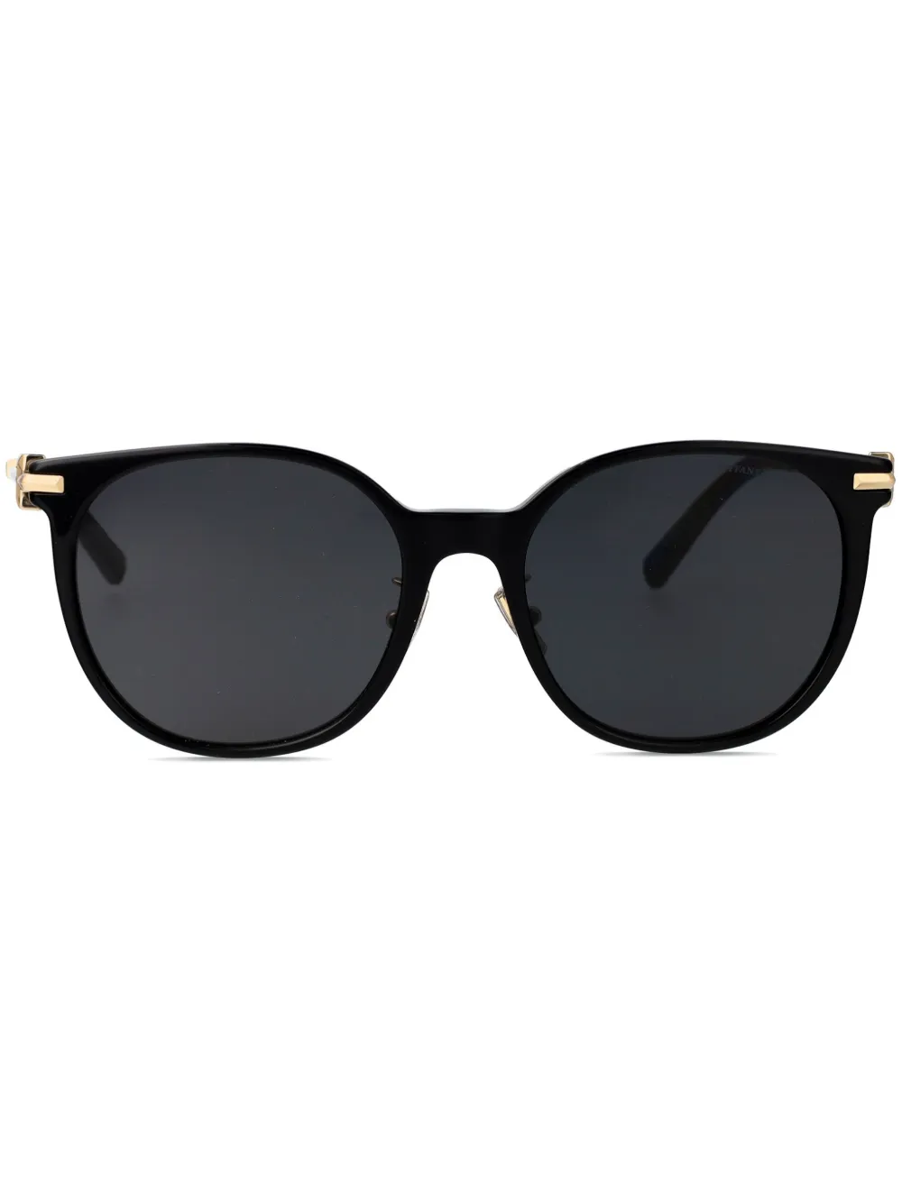 

Солнцезащитные очки в круглой оправе Tiffany & Co Eyewear, черный