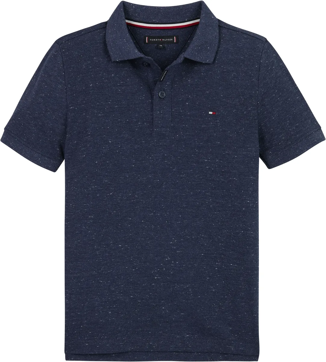 

Рубашка-поло Tommy Hilfiger "MONOTYPE MELANGE REGULAR POLO SS", для детей до 16 лет, с вышивкой логотипа, цвет Aegean Sea Heather