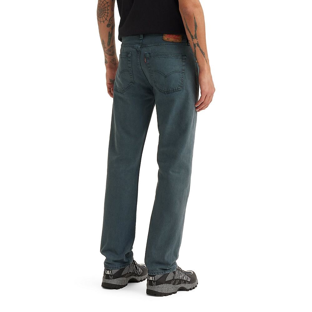 Мужские джинсы Levi's 501 оригинального кроя, цвет Optic White — фото 2